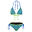 Beco Zebra Vibes Bikini | C-cup | Blue/green