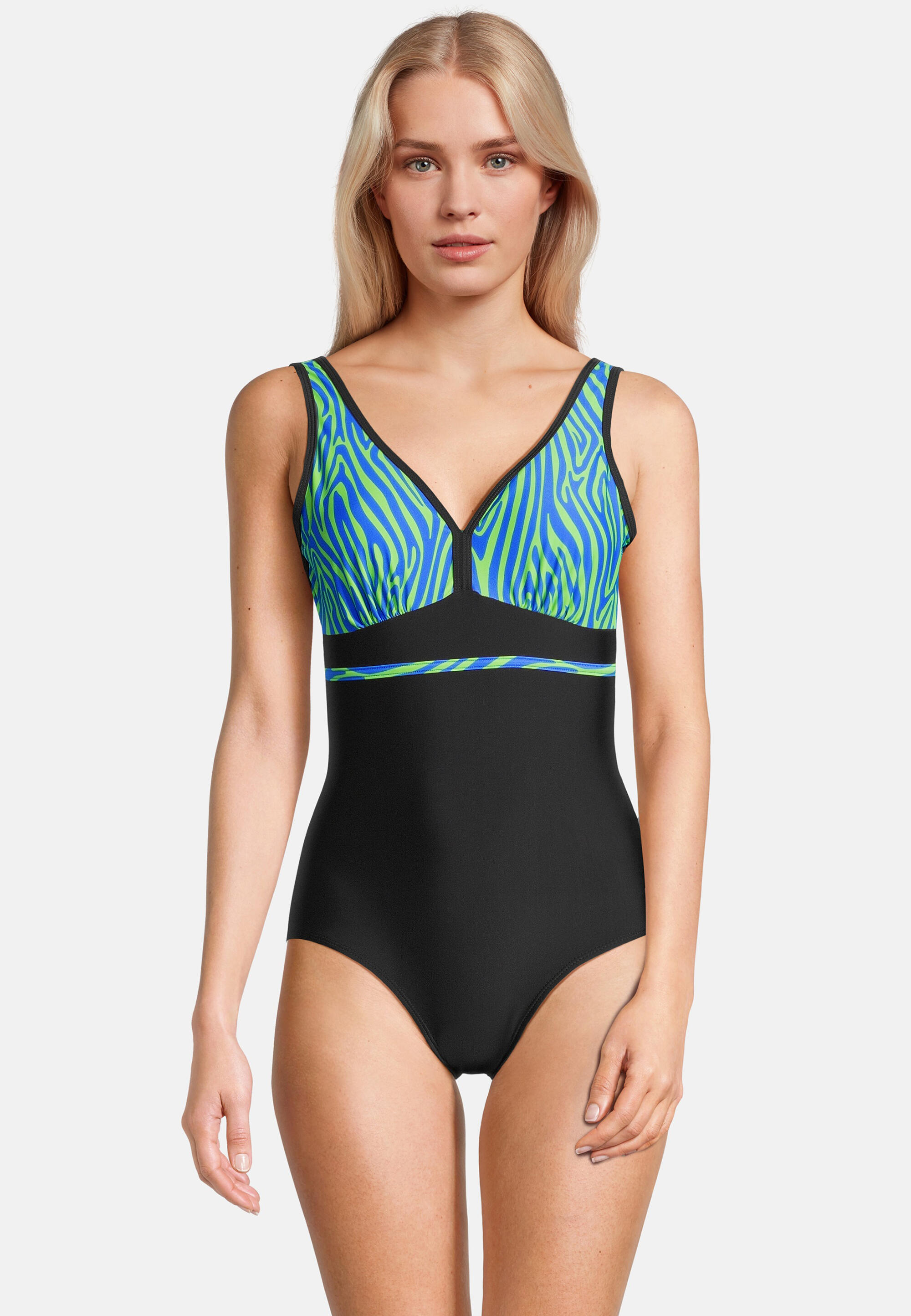 Beco Zebra Vibes Swimsuit | C-cup | Blue/green 4/5