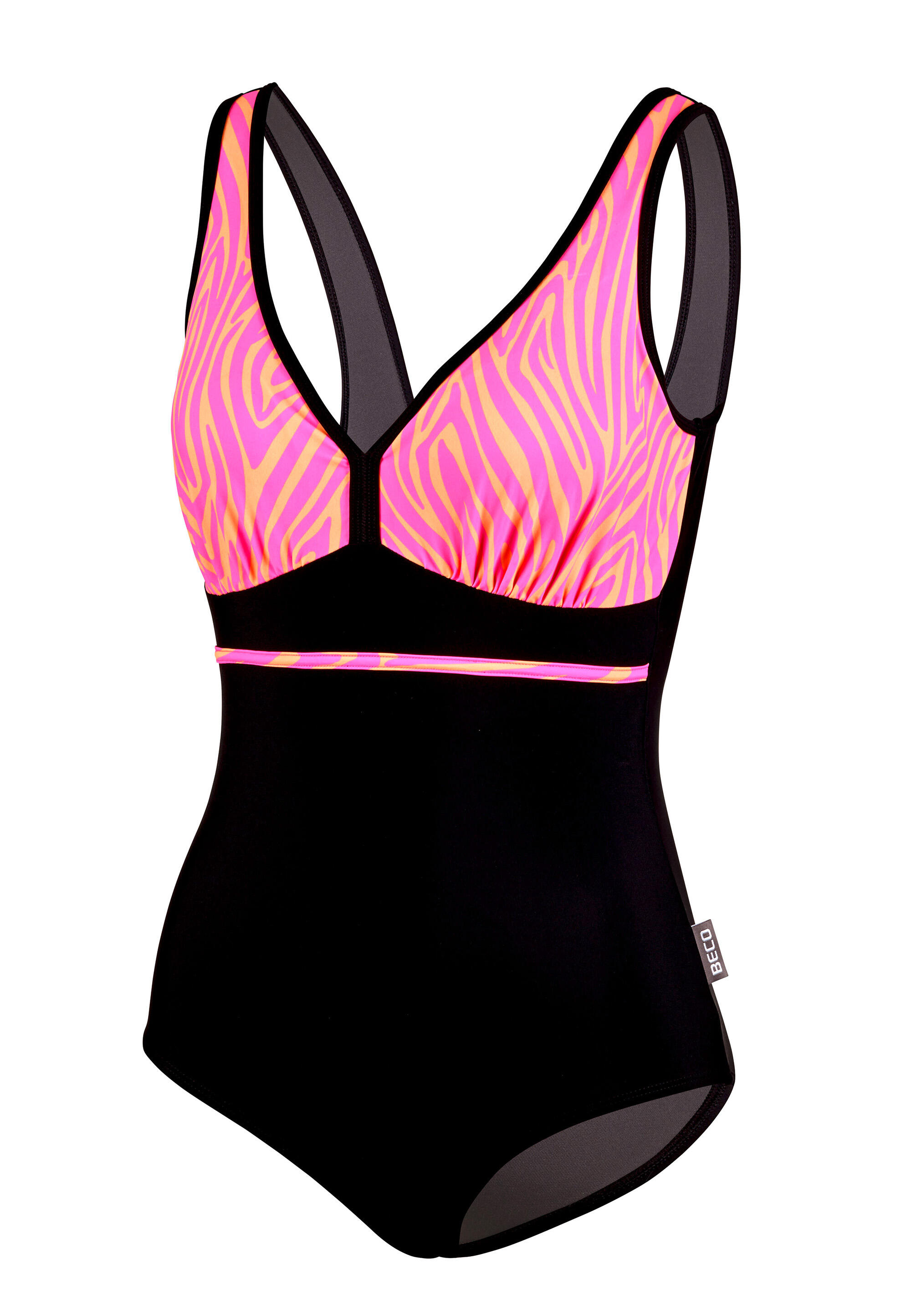 Beco Zebra Vibes Swimsuit | C-cup | Pink/orange 2/5