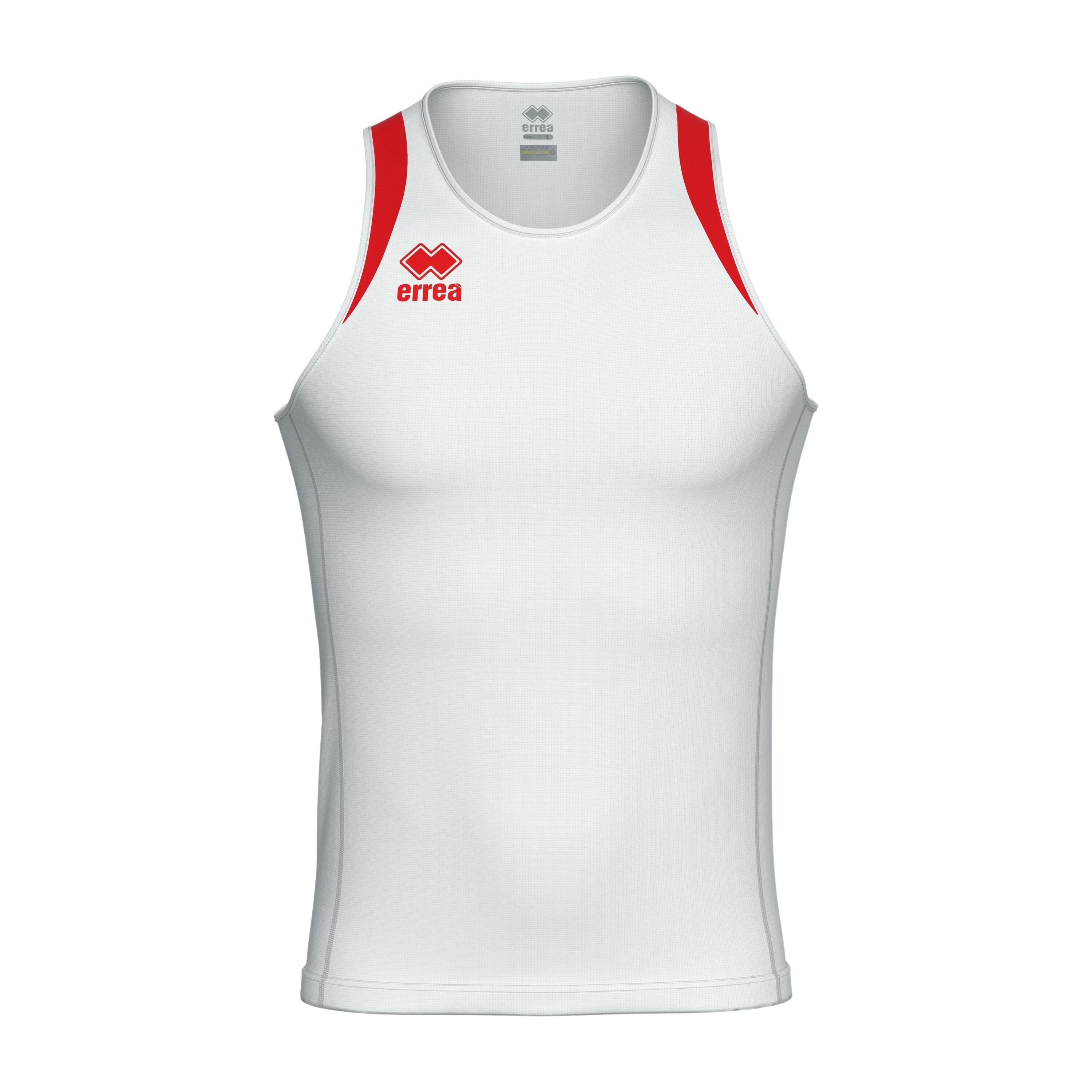 Errea - Débardeur Errea Starter - Débardeur - Blanc|rouge - Decathlon