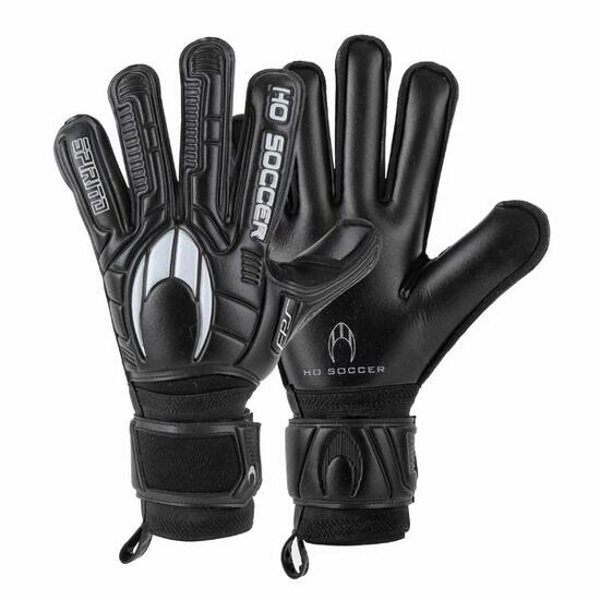 Guanto da portiere con protezioni Ho Soccer per Bambino Spirito Flat Nero