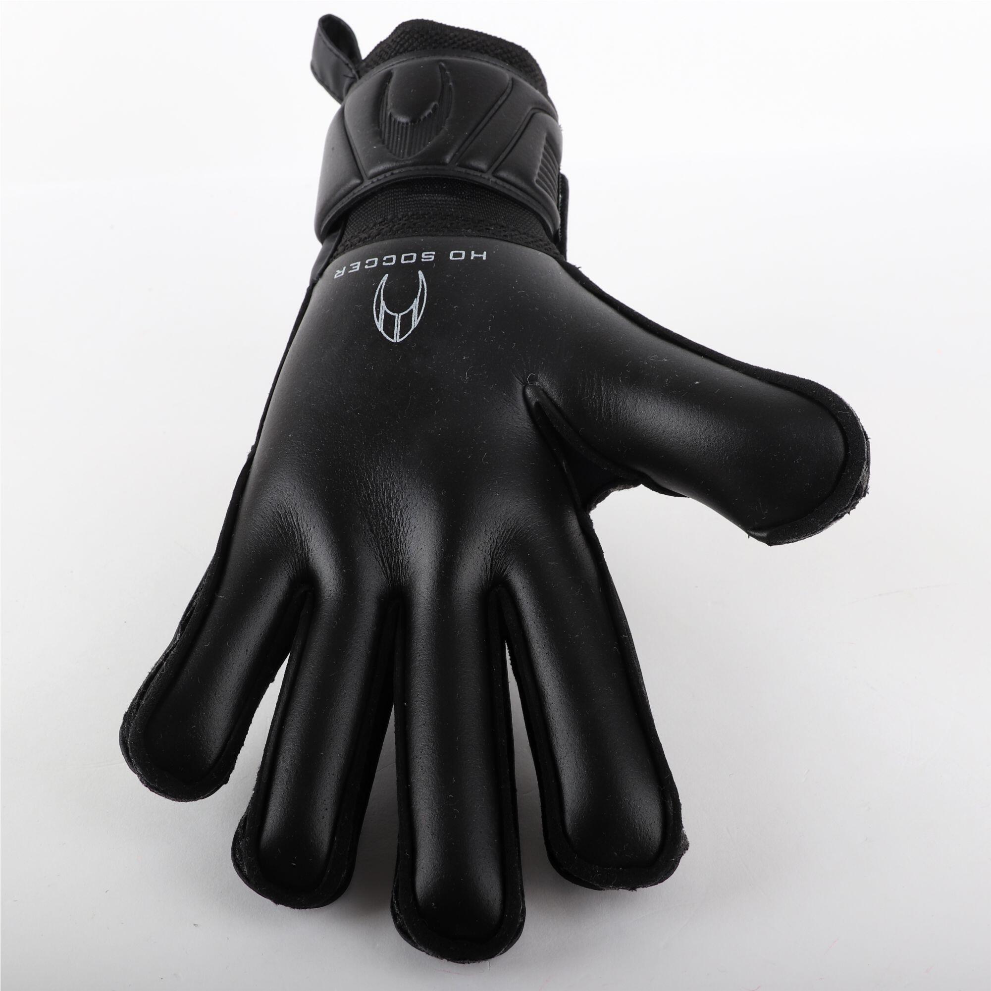 Guanti da portiere Ho Soccer per Bambino Spirito Flat Nero 6/7