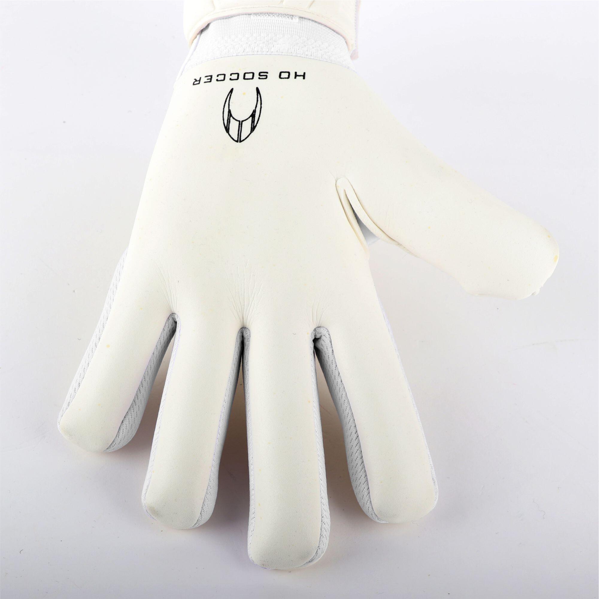 Guanti da portiere Ho Soccer per Bambino Spirito Negative Bianco 6/7