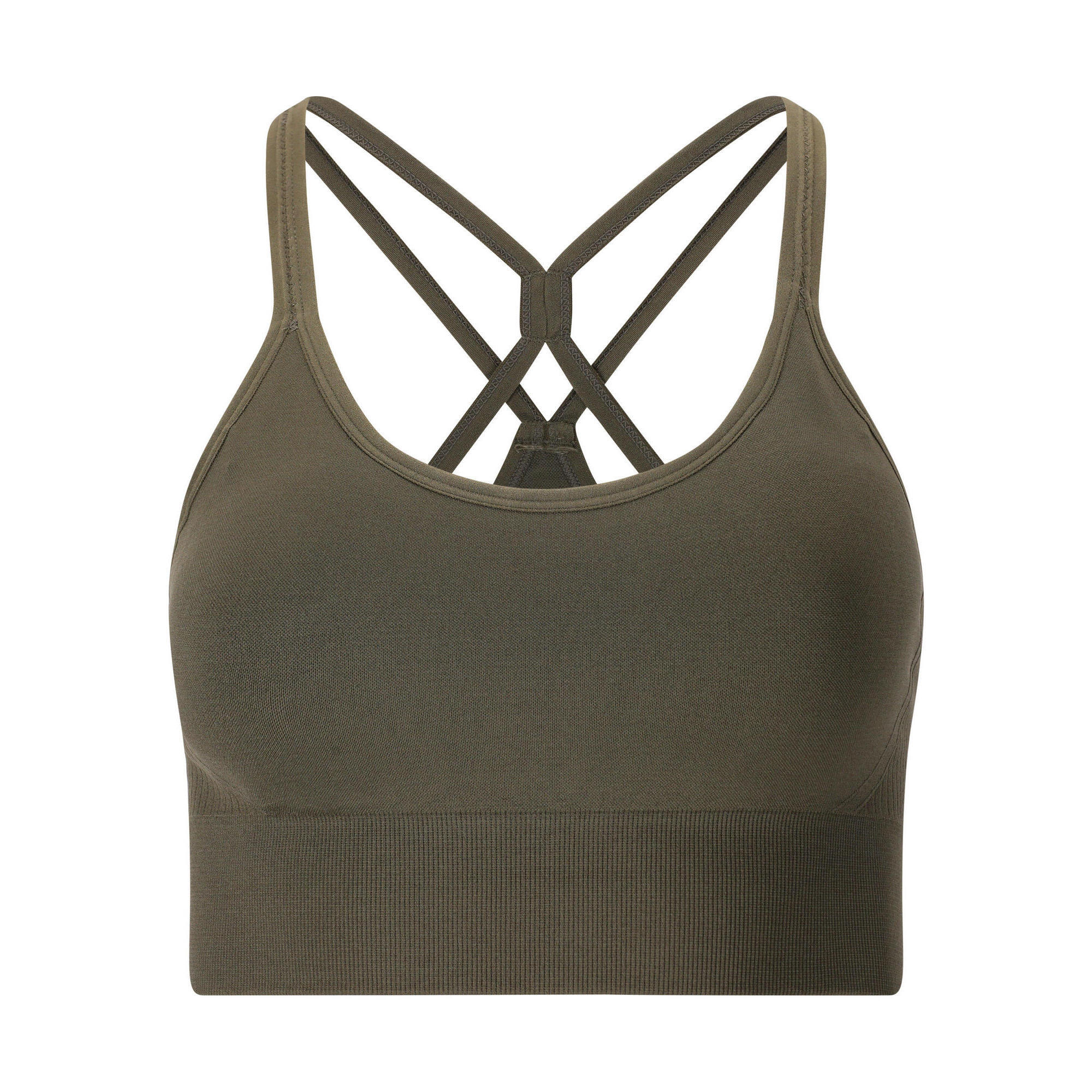 Athlecia - Brassière Femme Athlecia Foan V3 - Brassière - Marron - 38 S - Decathlon