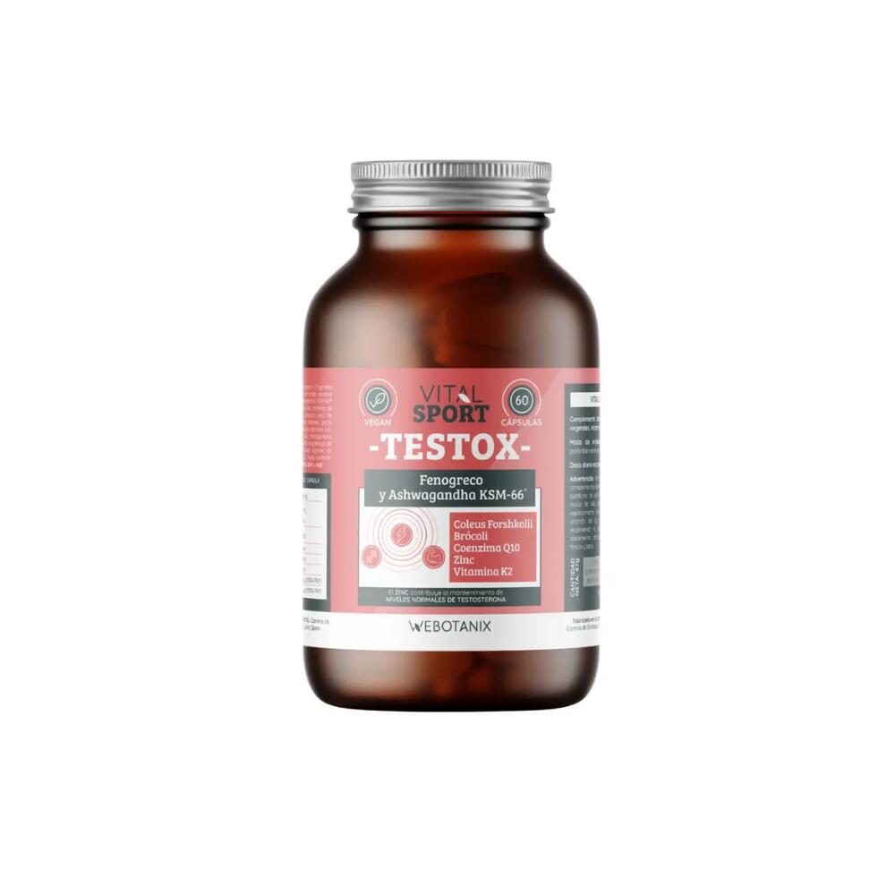 WeBotanix Testox Vital Sport 60 capsulas 1/6