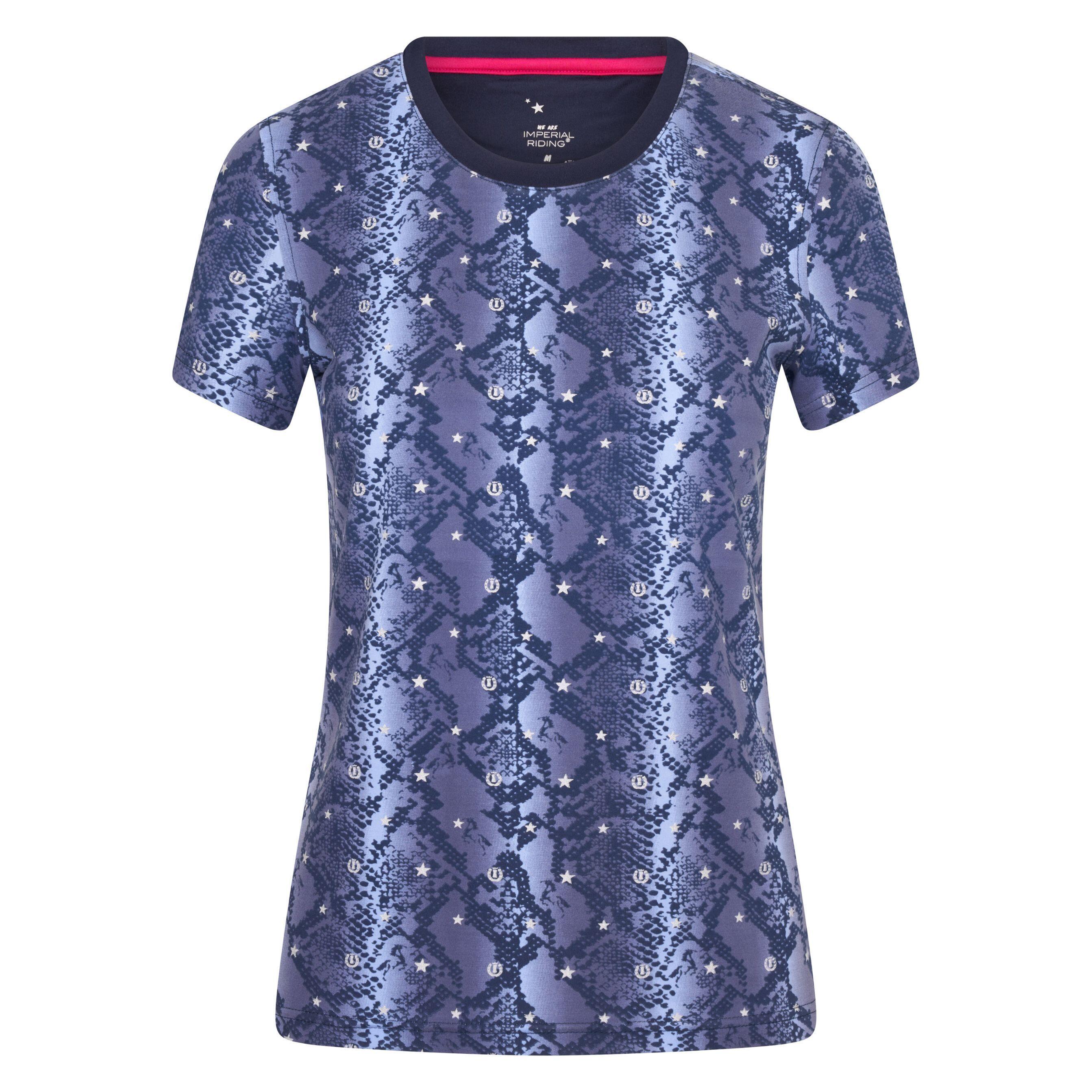 Imperial Riding - T-shirt Fille Imperial Riding Twinkle - T-shirt Manches Courtes - Bleu|vert - Decathlon