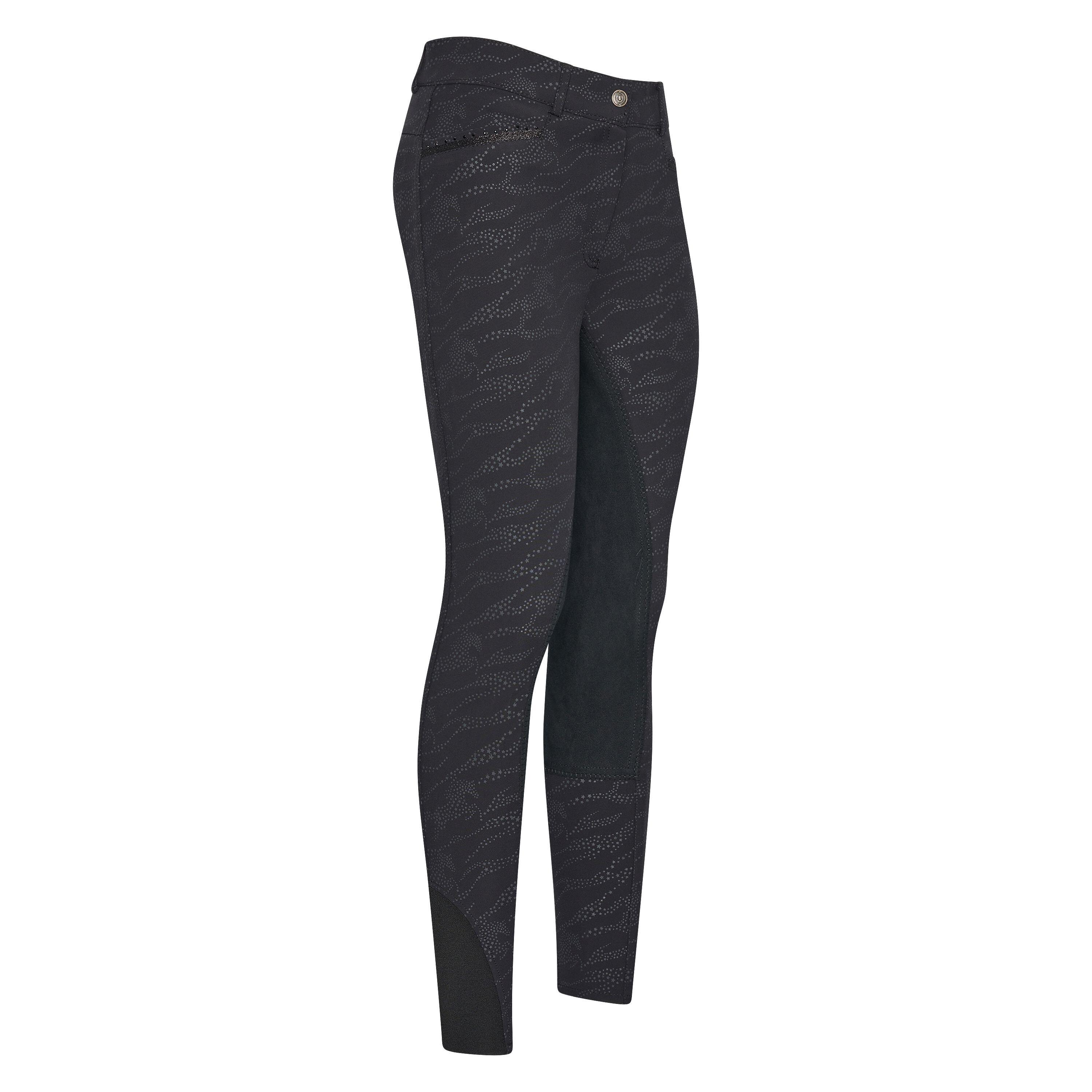 Imperial Riding - Pantalon Équitation Full Grip Femme Imperial Riding Capone - Pantalon D'Équitation - Noir - Decathlon