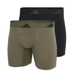 Lot de 2 boxers homme longs ergonomiques Active Flex Cotton Sport