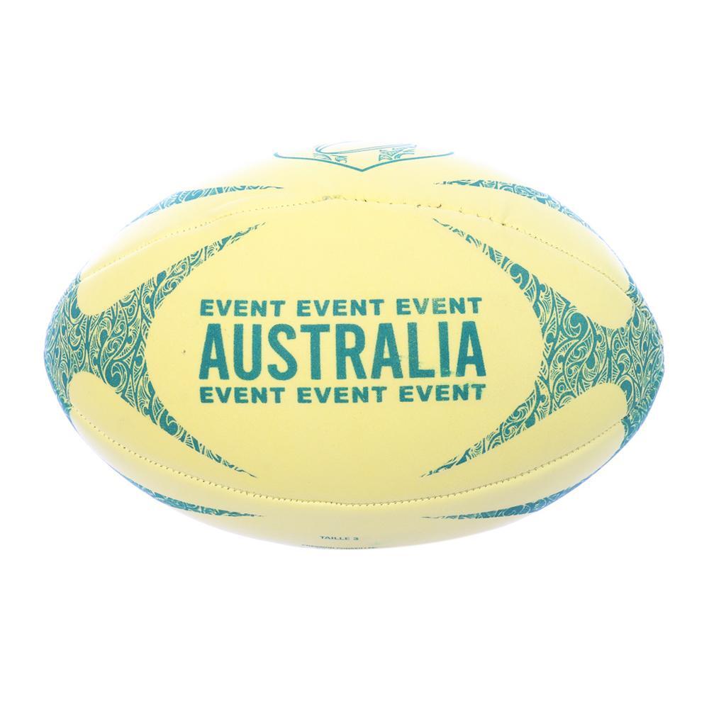 Airness - Ballon De Rugby Jaune Airness Australia - Balle - Jaune - 3 - Decathlon