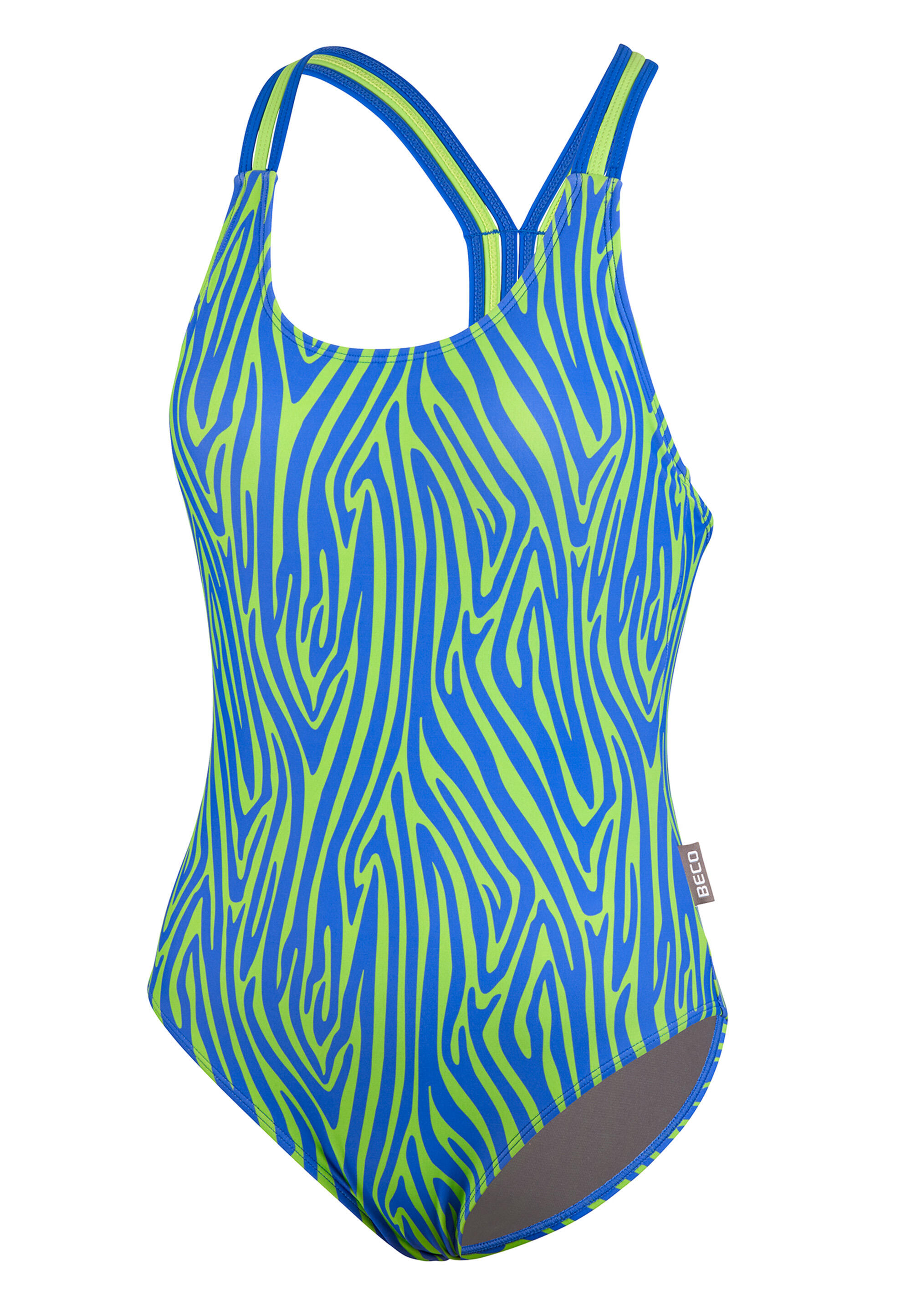 Beco Zebra Vibes Swimsuit | B-cup | Blue/green 2/5