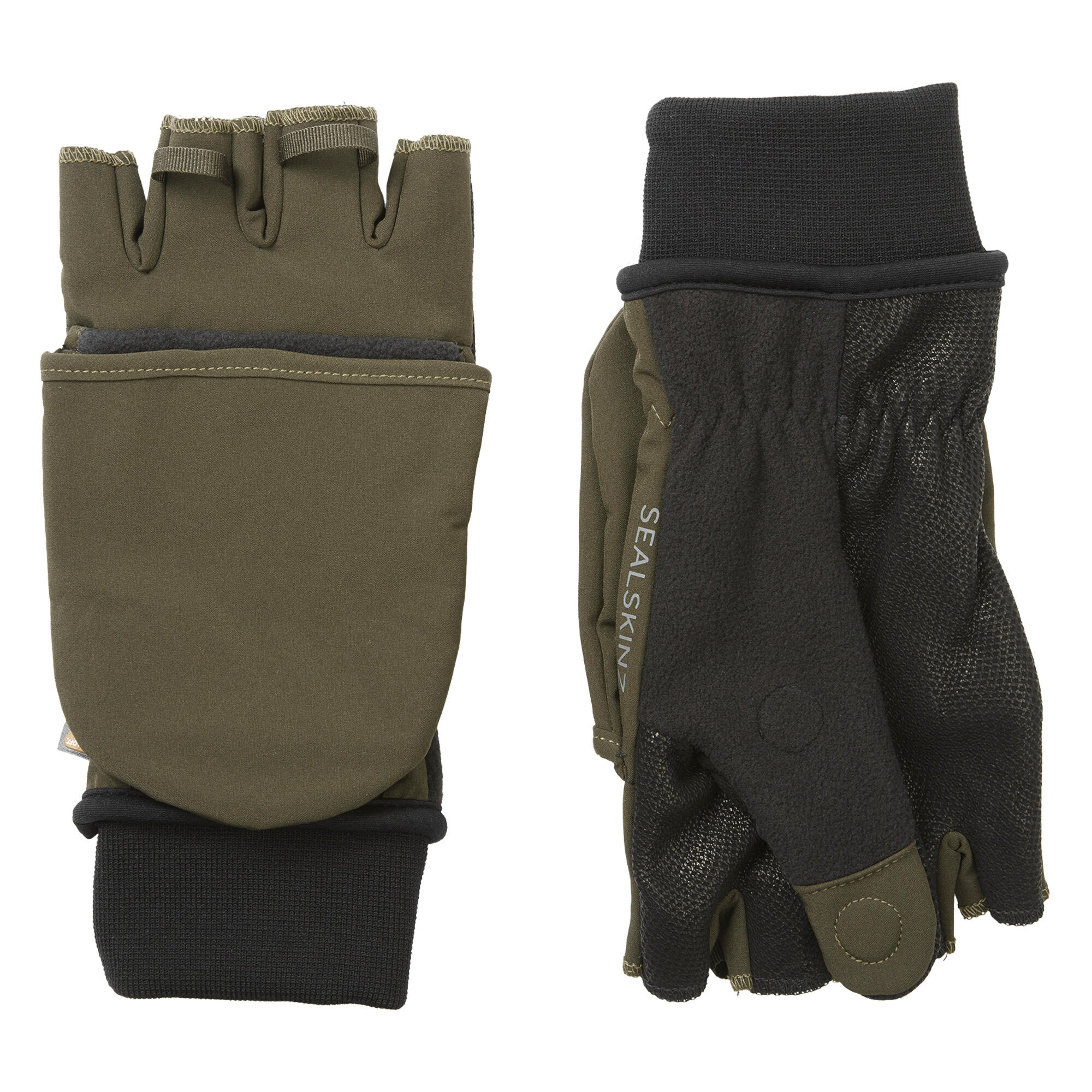 Windproof Cold Weather Convertible Mittens for Men and Women 2/5