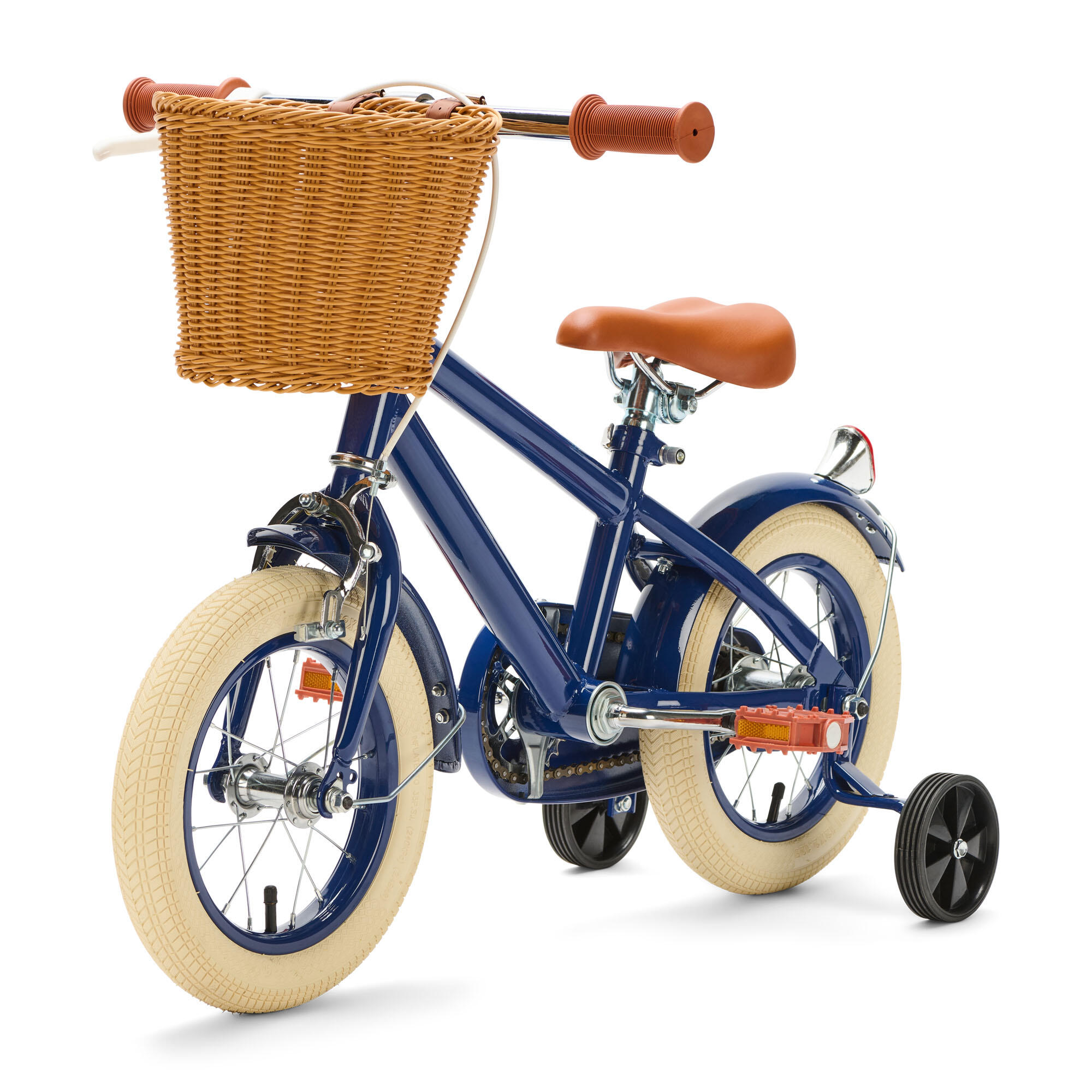 Generation Retro 12" Azul – Bicicleta infantil com cesto 2/4