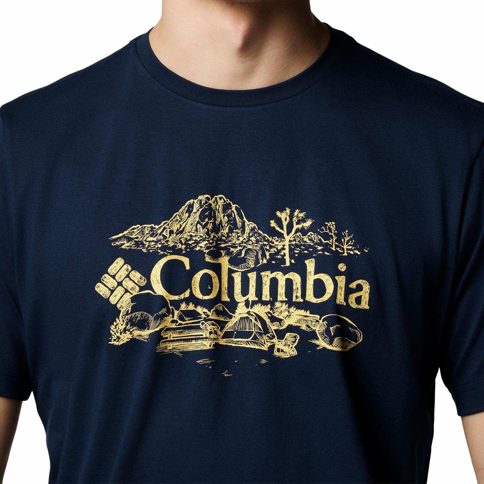COLUMBIA Koszulka męska Kettle River Graphic Tee collegiate navy-L 4/5