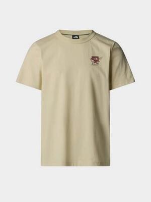 The North Face Uomo T-shirt Cartoon NF0A8C303X41 BEIGE