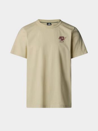The North Face Uomo T-shirt Cartoon NF0A8C303X41 BEIGE