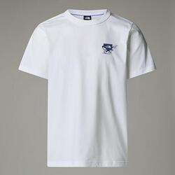 T-shirt The North Face blanc relax fit col rond manches courtes