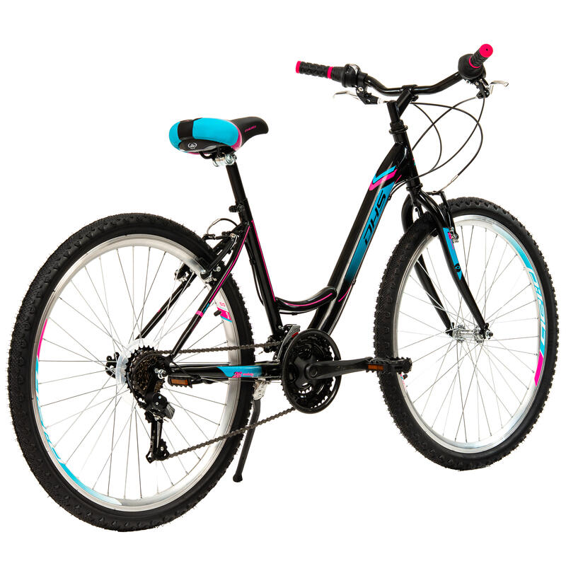 DHS Modesty Bicicletă de oraș - 26 inch, Negru