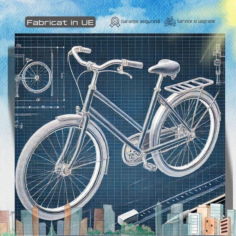 Bicicleta Oras Devron Grazia 6s Retro, M, Maro Reambalat