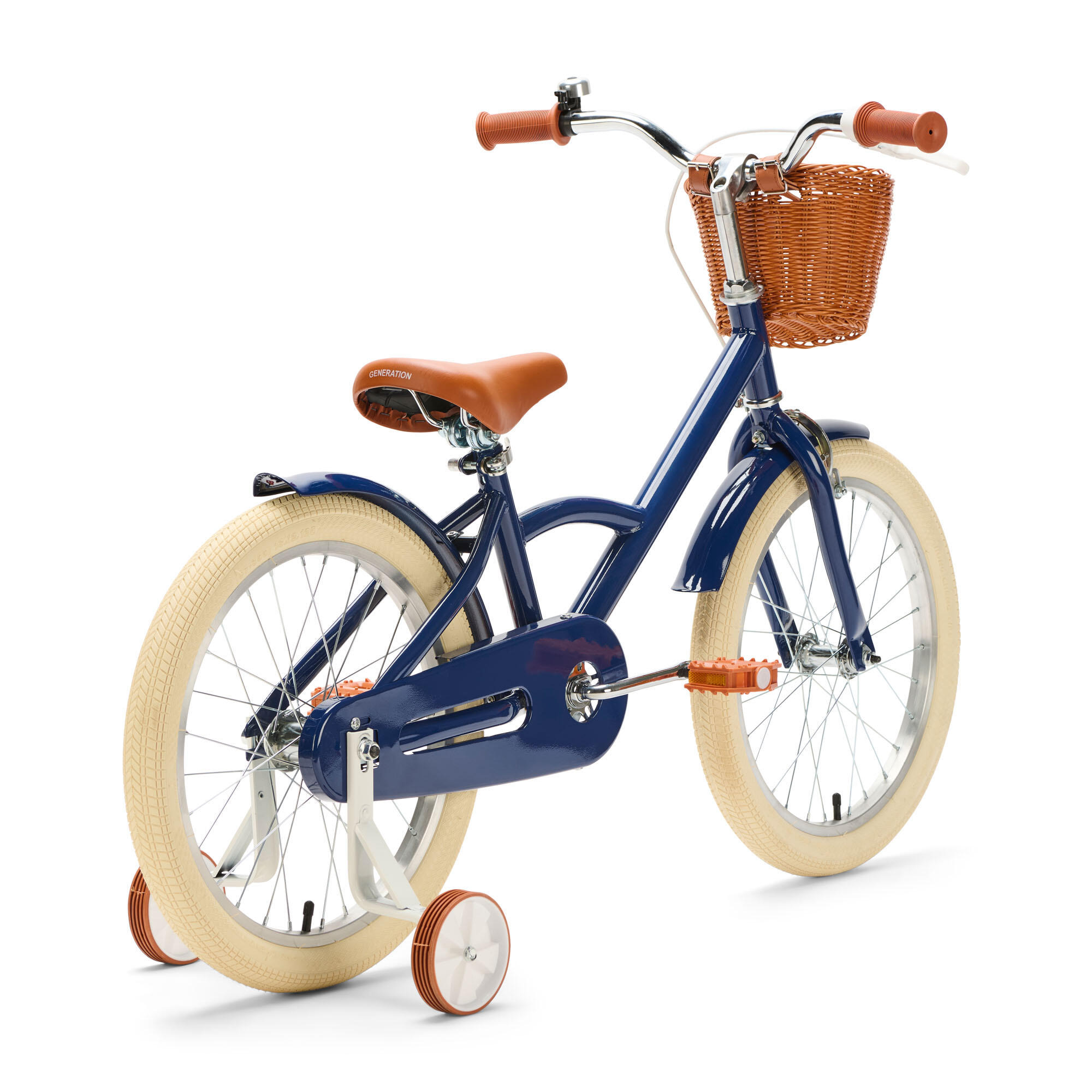 Generation Classic 18 pulgadas Azul – Bicicleta infantil con cesta 3/5