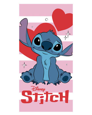 Kinder handdoek 70x140cm katoenen disney stitch