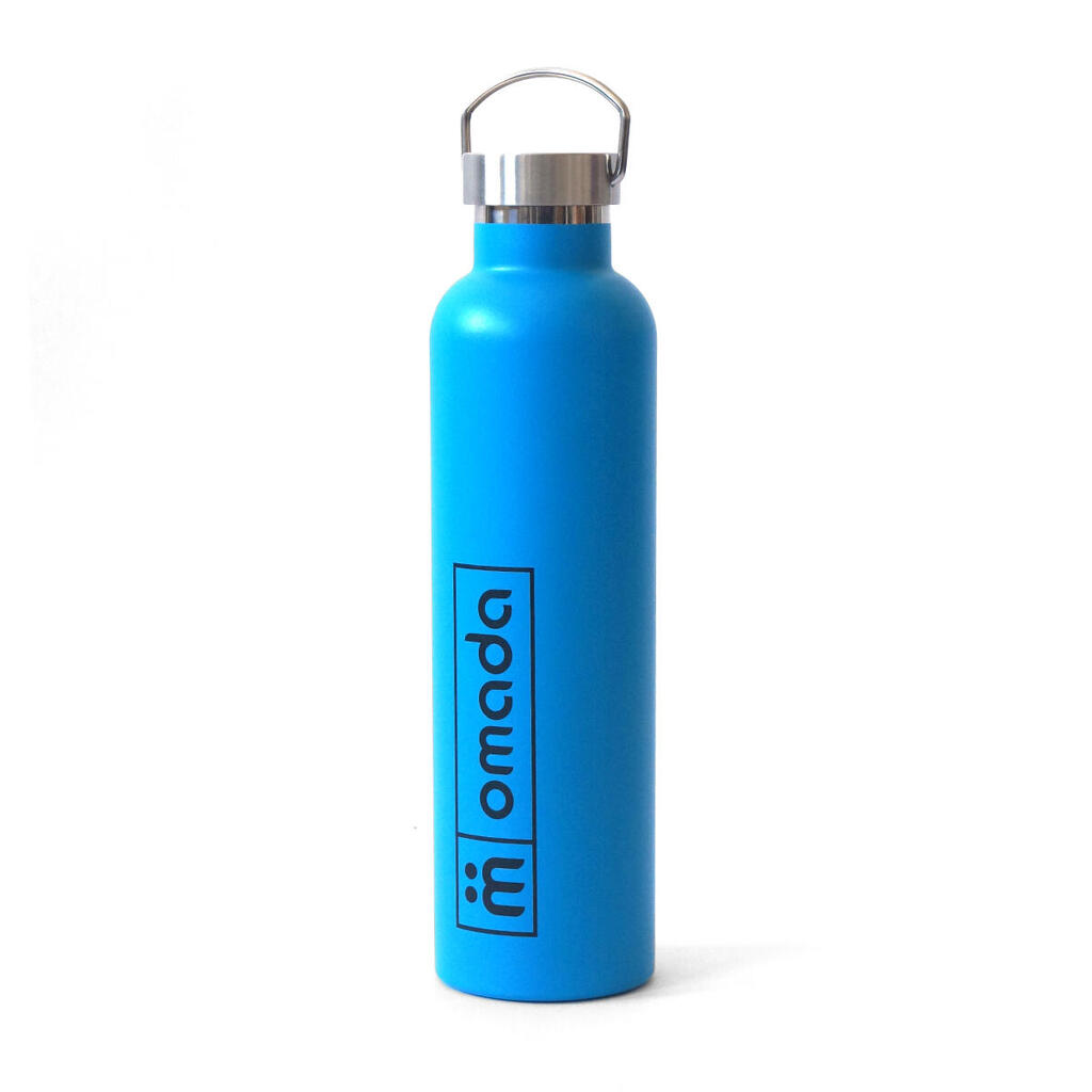 Omada 1L Stainless Steel Bottle, Blue — 24h Insulated