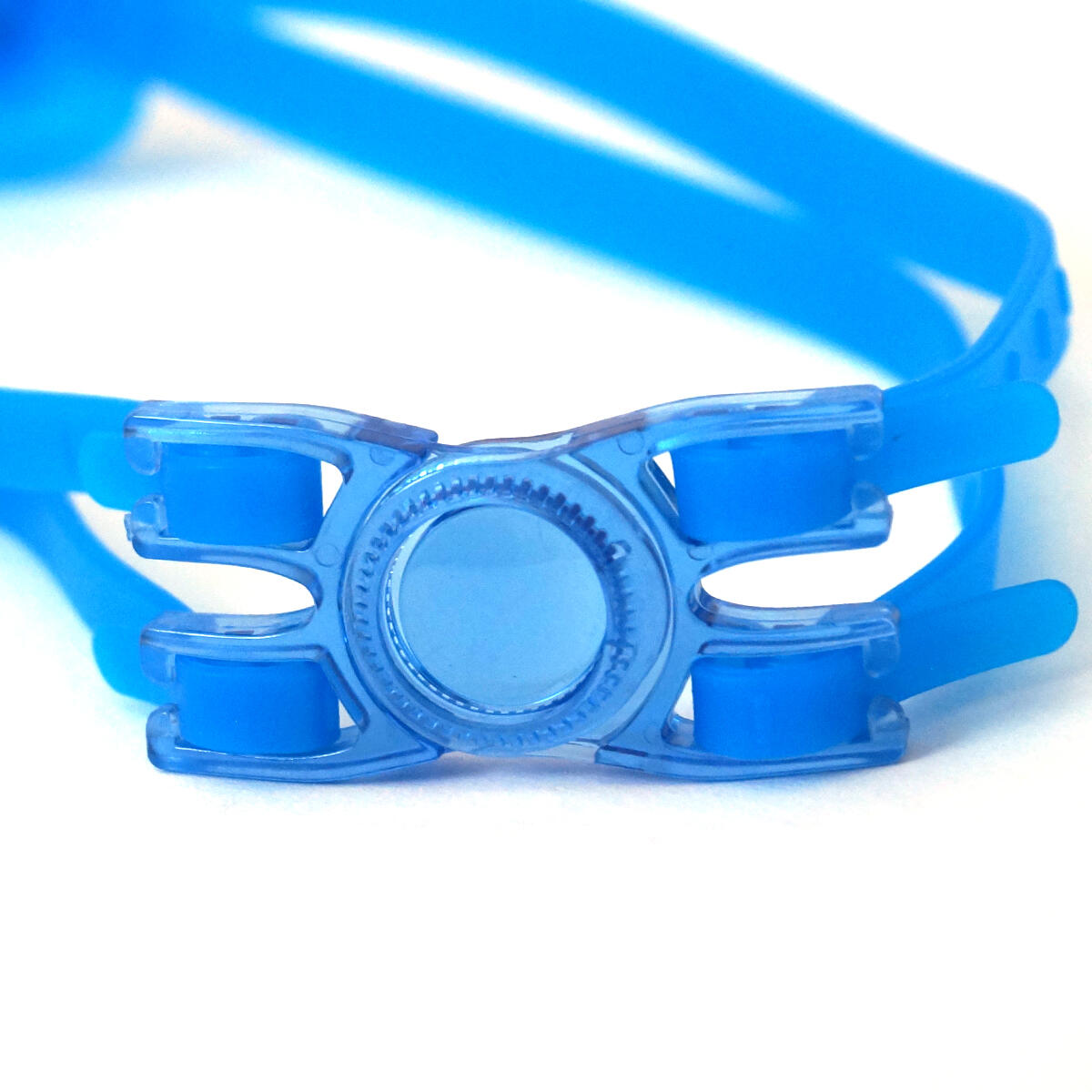 Lunettes de natation Omada Enfant bleu antibuée silicone 3/3