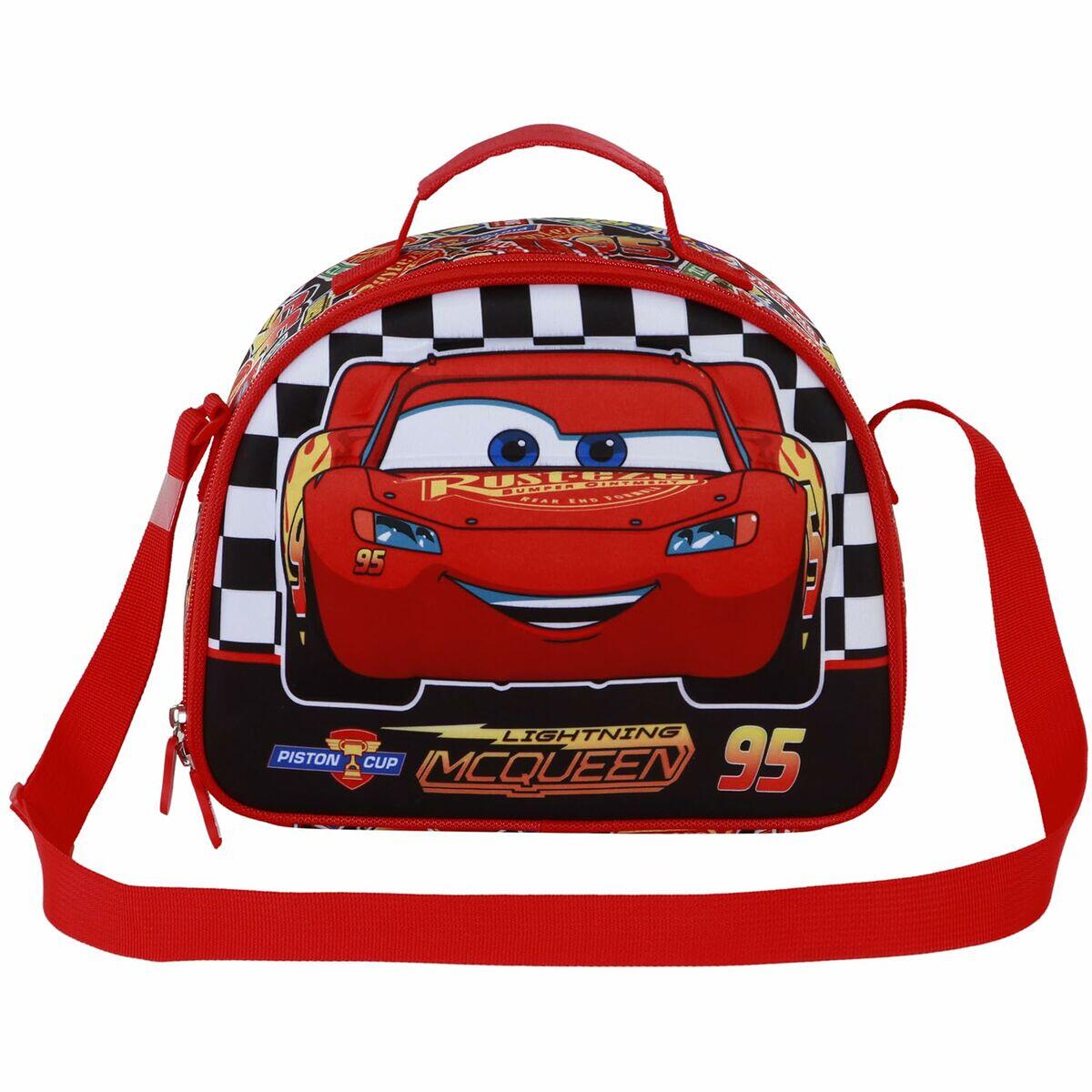 Portameriendas Térmico 3D Cars Rojo 2/4