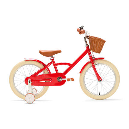 Generation Classic 18 Zoll Rot – Kinderfahrrad mit Korb
