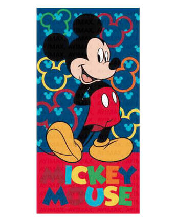 KINDERHANDTUCH 70X140CM BAUMWOLLE DISNEY MICKEY MOUSE