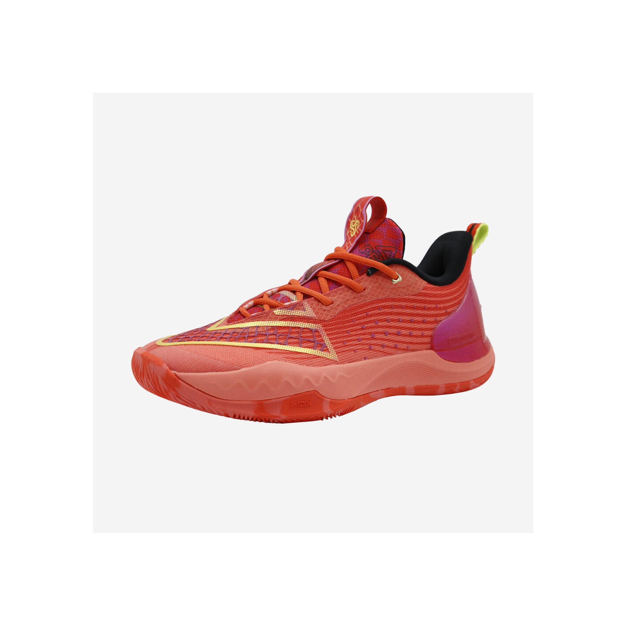 Peak - Chaussure De Basketball Big Triangle 4 - Chaussures De Sport - Rouge - Decathlon