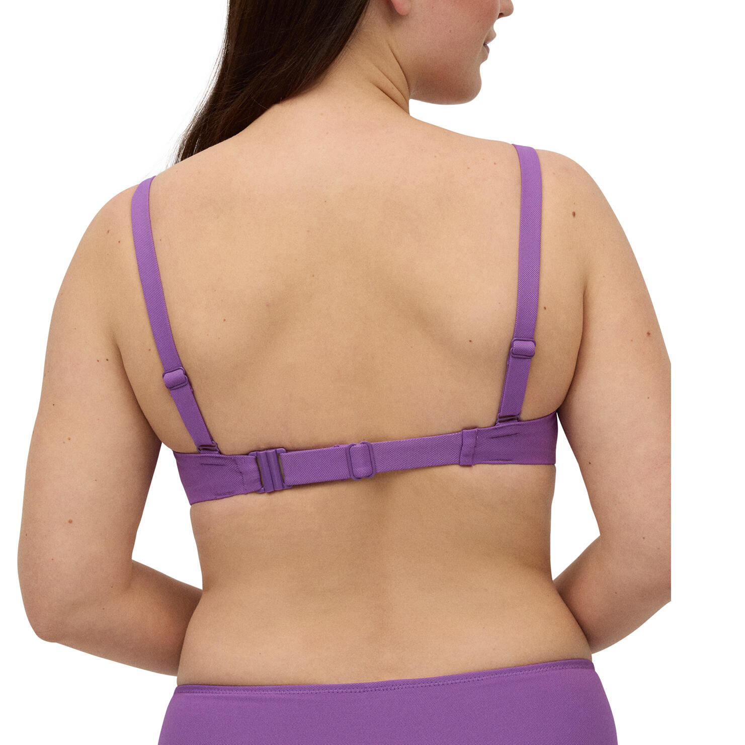 Top bikini reductor contorno regulable violeta copas C y D 2/7