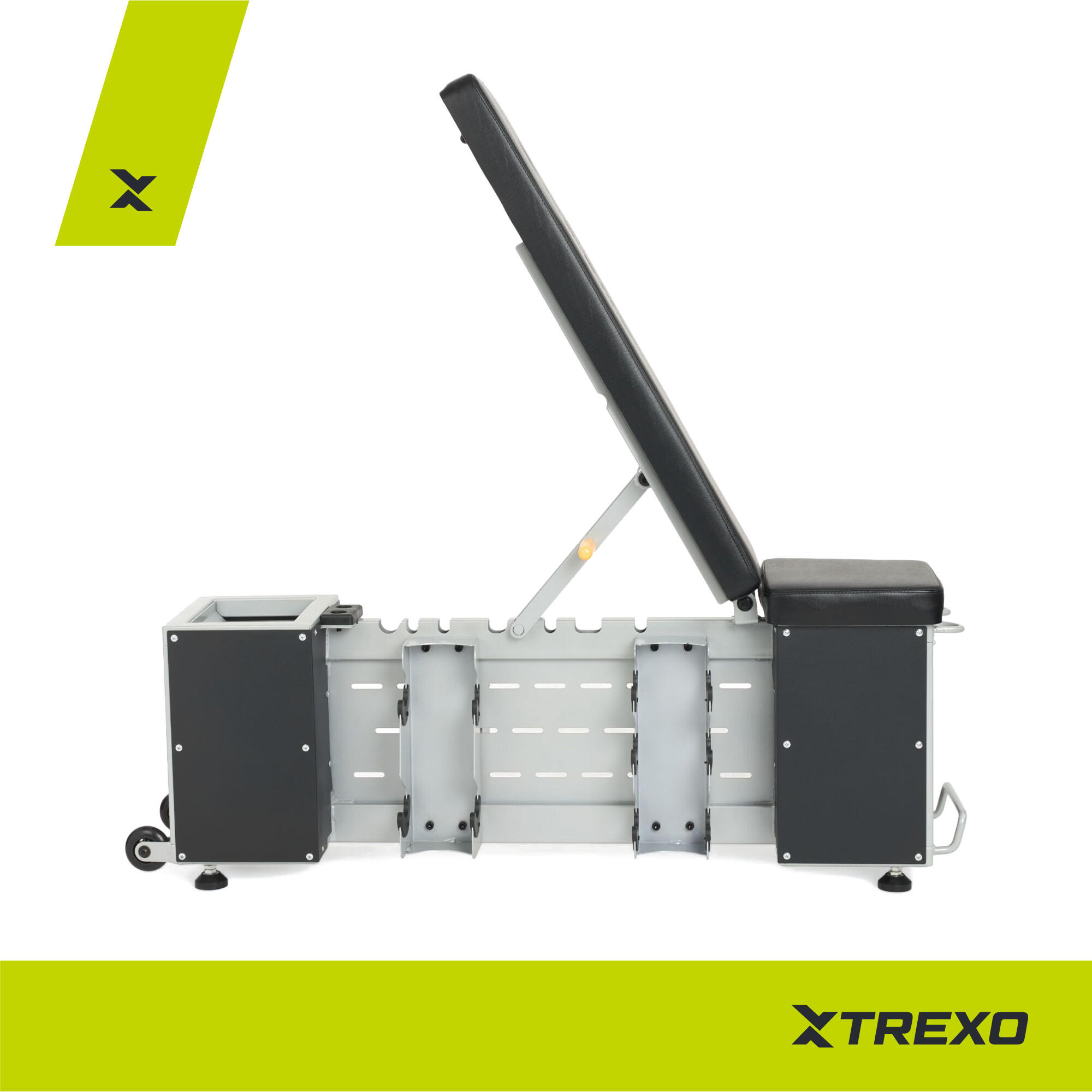 Panca da allenamento XTREXO Storage regolabile 3/7