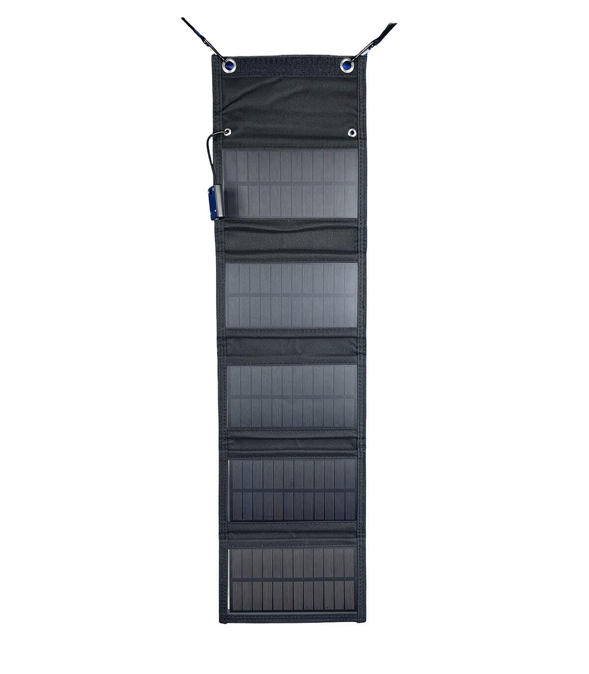 PANEL SOLAR PLEGABLE 15W - USB 5V 2/5