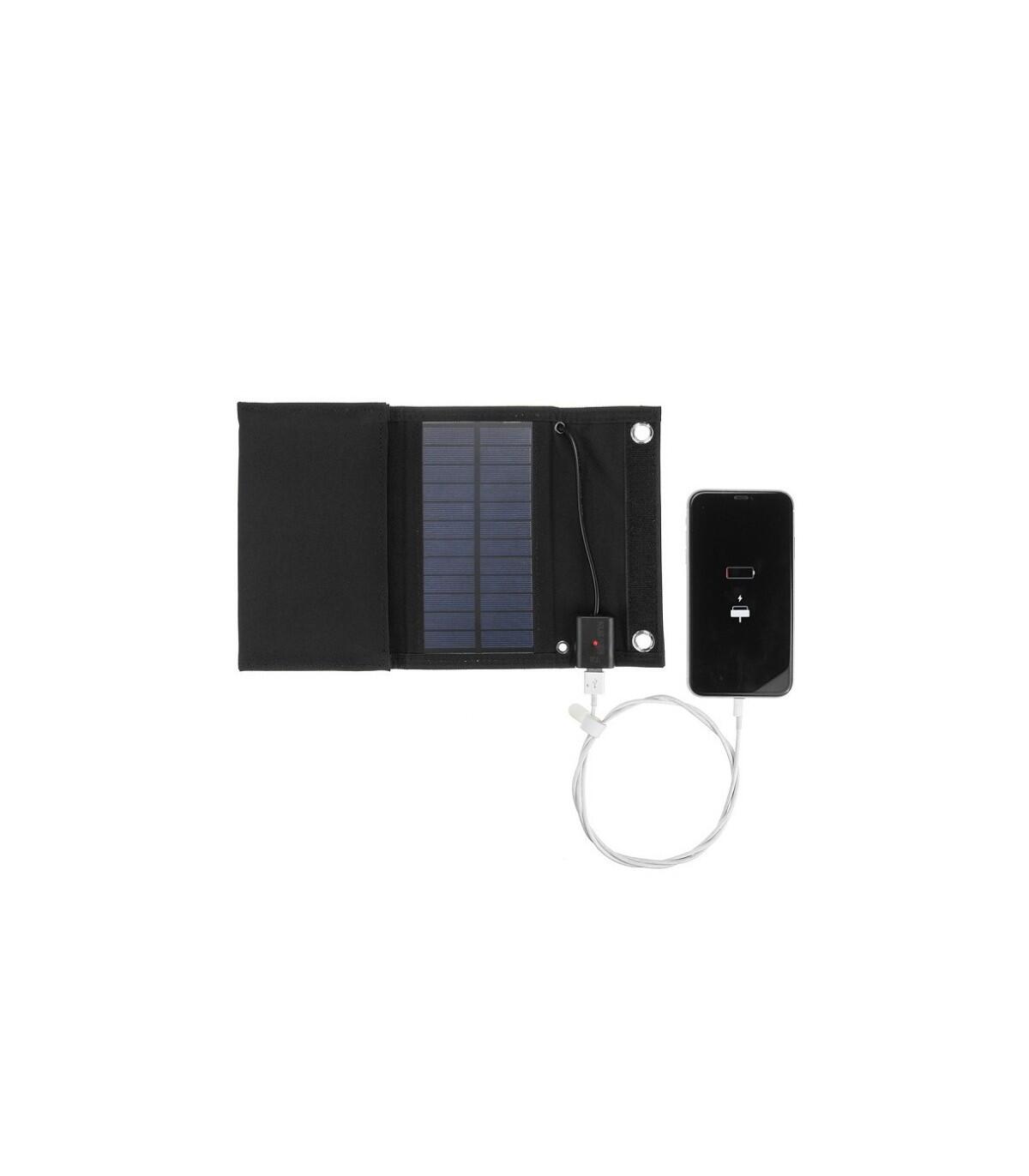 PANEL SOLAR PLEGABLE 15W - USB 5V 5/5