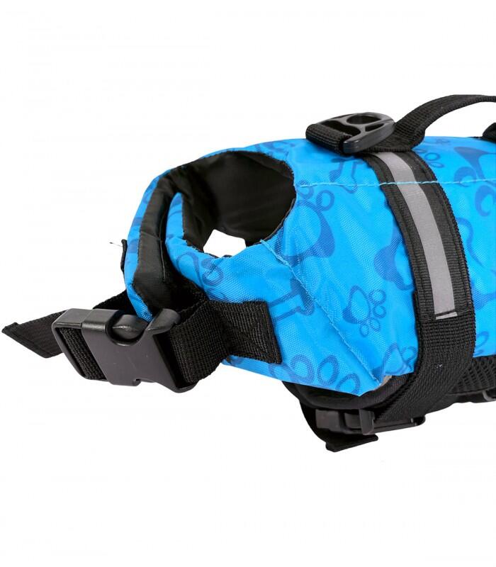 Gilet de sauvetage chien AQUADOG – flottaison kayak SUP, taille S, bleu 2/5