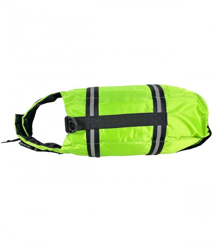 Zwemvest hond AQUADOG – reddingsvest voor SUP & kajak, maat M, groen 3/4