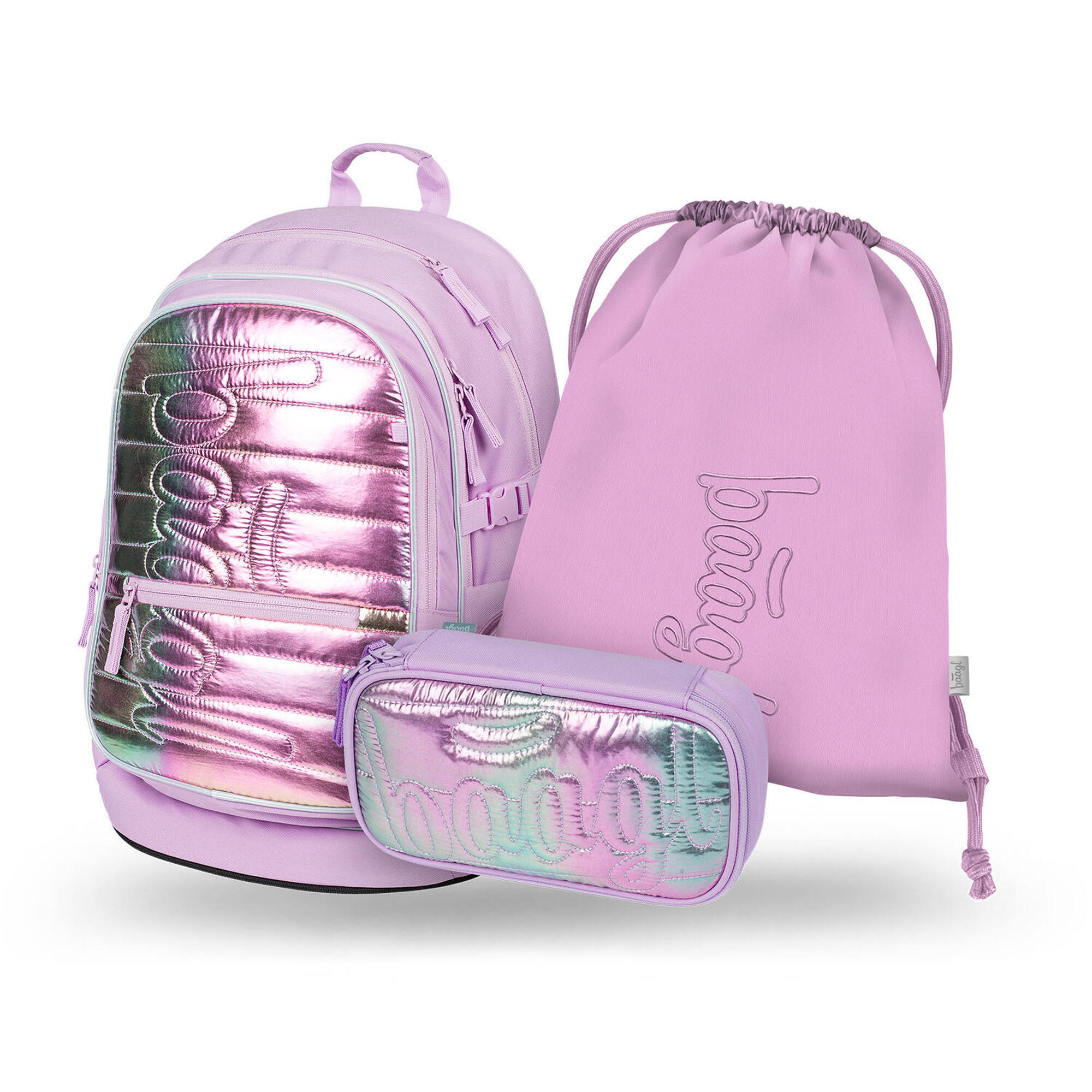 BAAGL Školní set Core Lavender