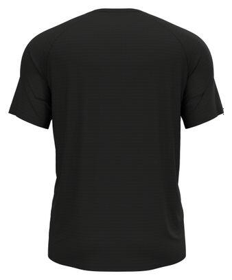 Odlo Essential Print Kurzarm Trikot Schwarz 2/2