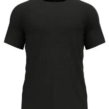 Odlo Essential Print Short Sleeve Jersey Black