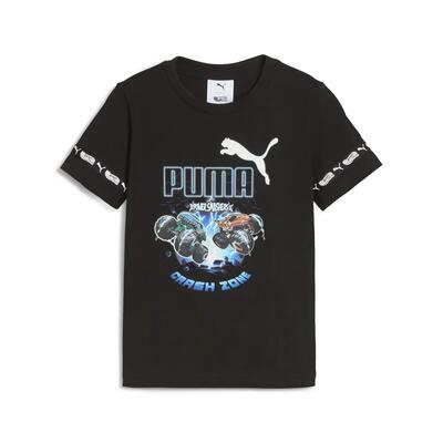 Puma x hot wheels™ monster trucks t-shirt voor kinderen puma