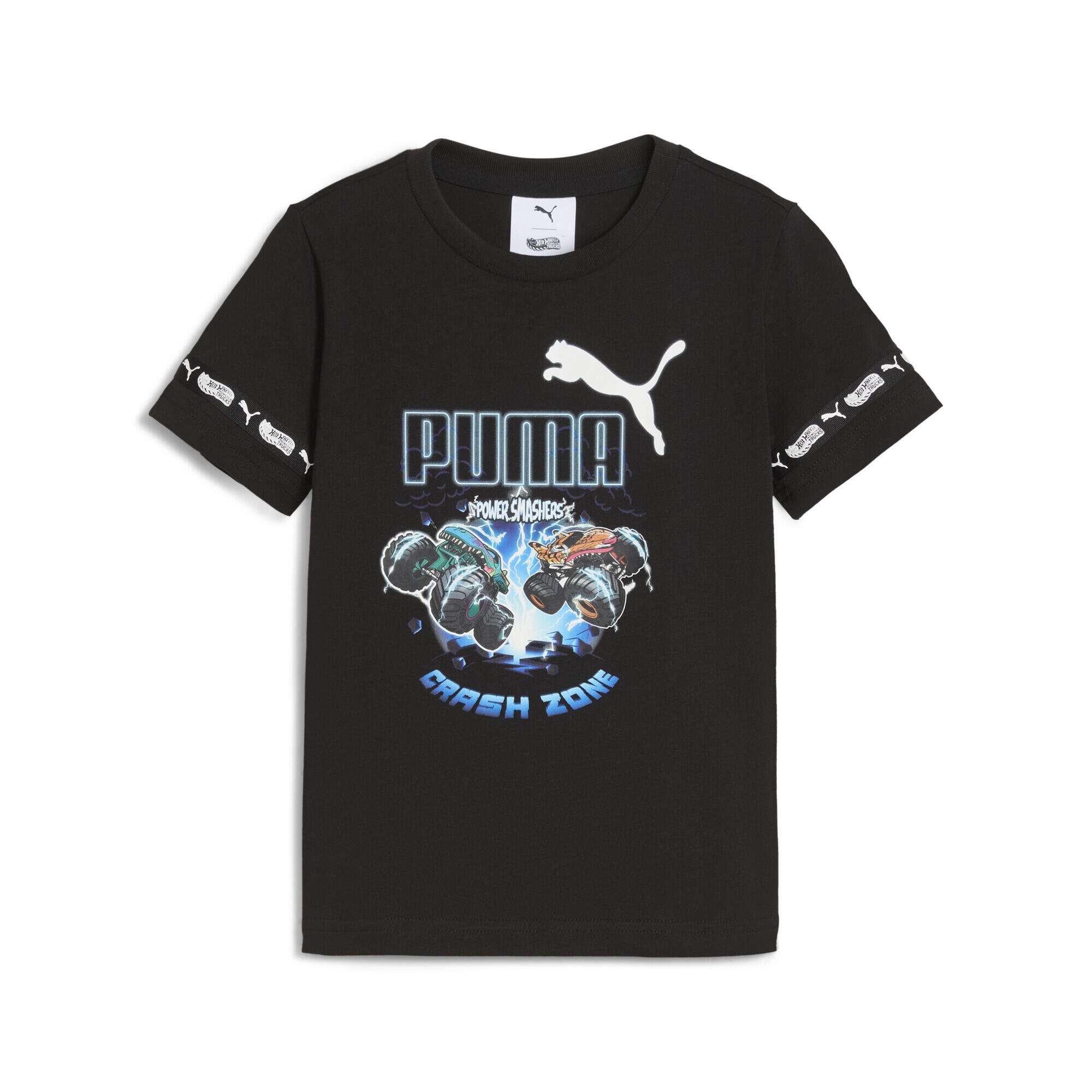 Koszulka dziecięca PUMA × HOT WHEELS™ MONSTER TRUCKS PUMA Black