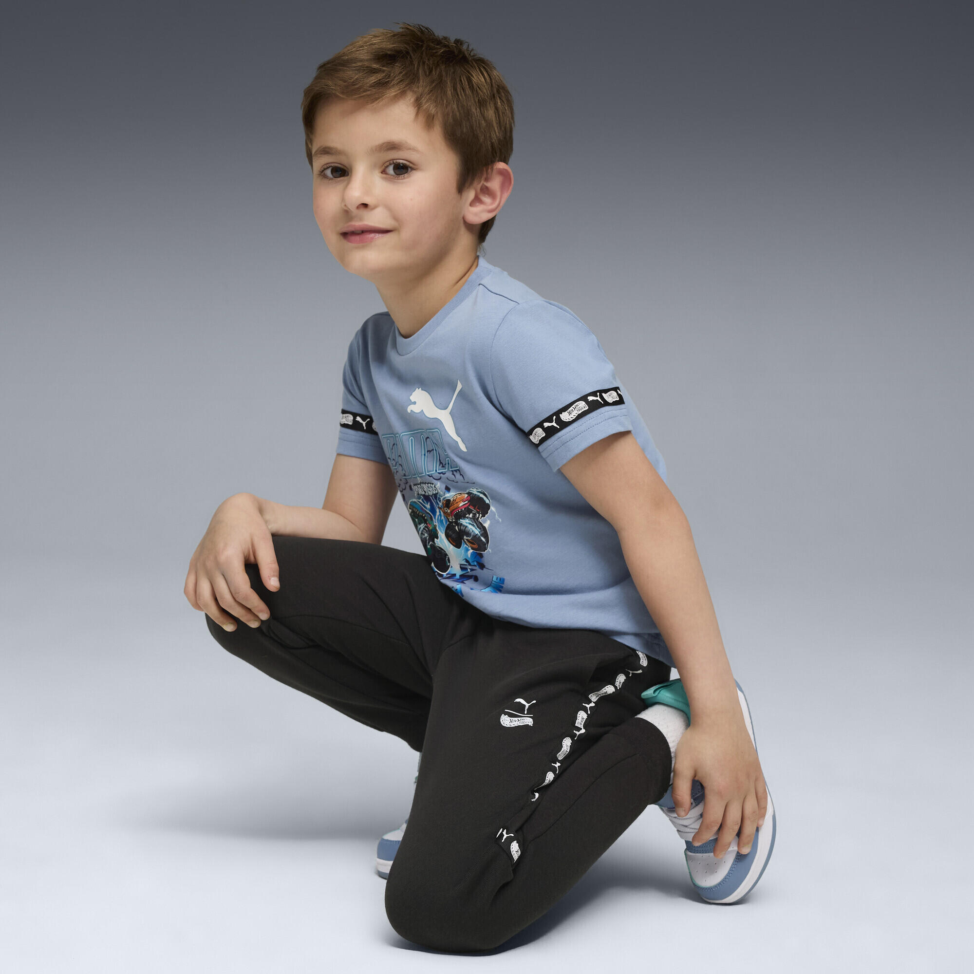 Koszulka dziecięca PUMA × HOT WHEELS™ MONSTER TRUCKS PUMA 4/5