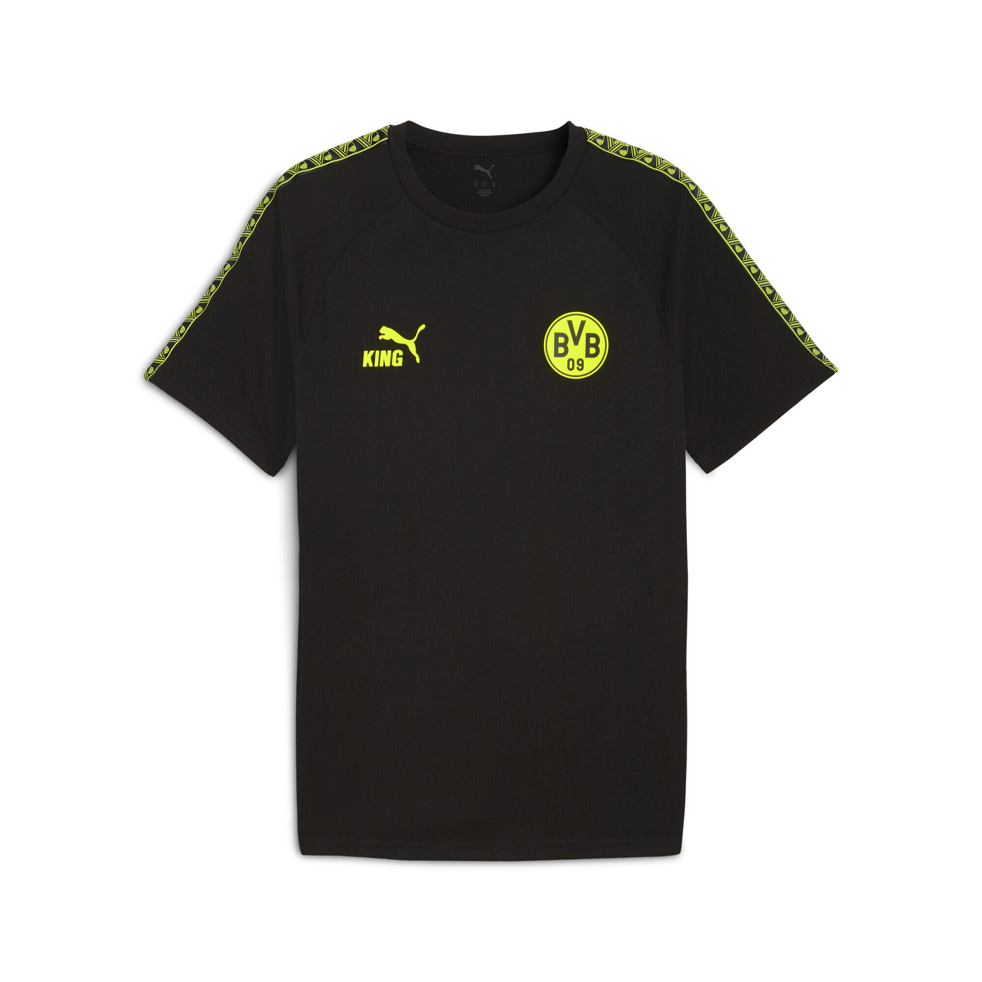 Męska koszulka Borussia Dortmund KING PUMA Black Yellow Alert
