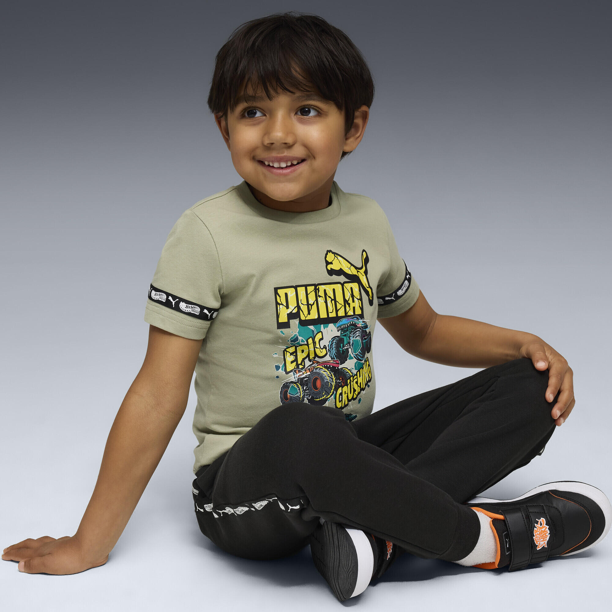 Koszulka dziecięca PUMA × HOT WHEELS™ MONSTER TRUCKS PUMA 4/5