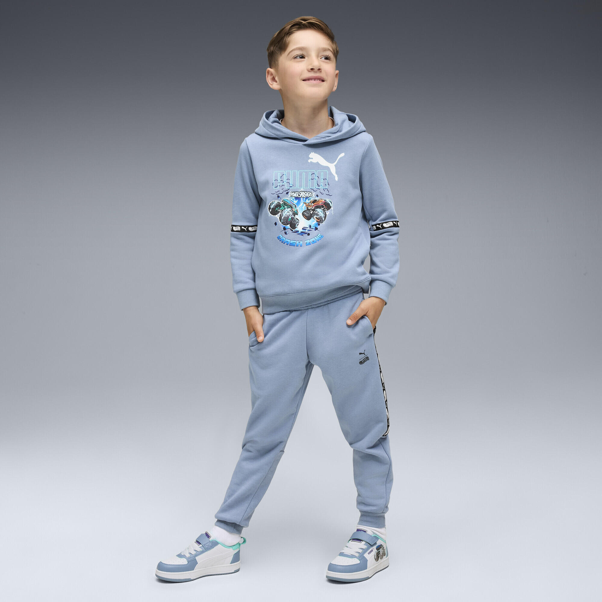 Dziecięca bluza z kapturem PUMA × HOT WHEELS™ MONSTER TRUCKS PUMA 4/5