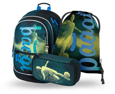 Core Element Rucksack-Set 3tlg: Rucksack, Federmäppchen, Turnbeutel