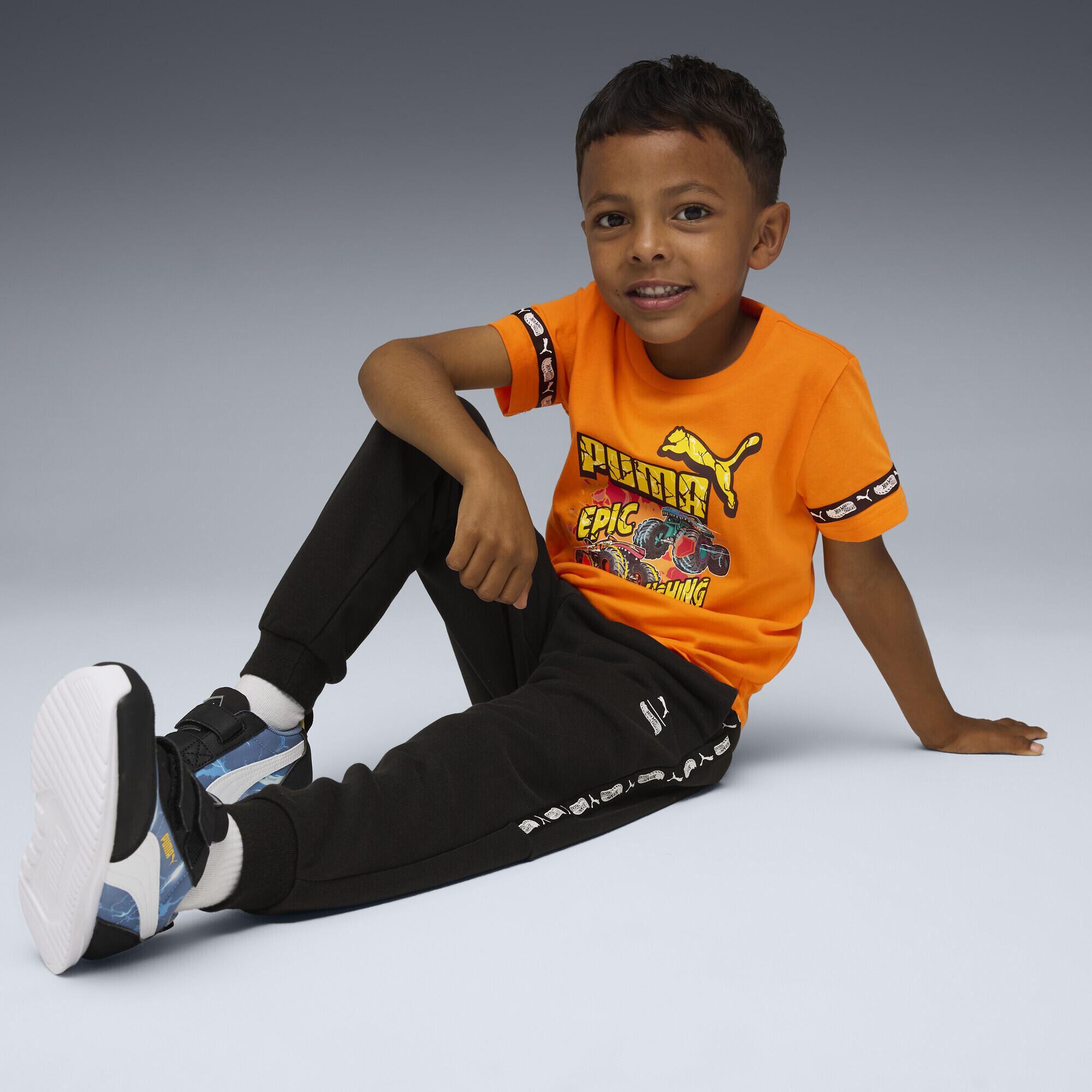 Koszulka dziecięca PUMA × HOT WHEELS™ MONSTER TRUCKS PUMA 4/5
