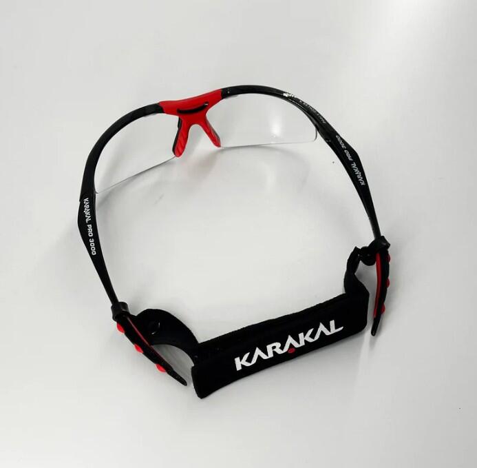 Karakal Pro 3000 Sports Eyewear Black/Red