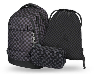 Skate max Sweet Rucksack-Set 3tlg: Rucksack, Federmäppchen, Sportbeutel