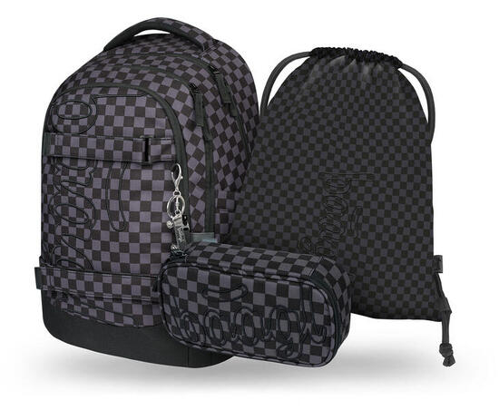 Skate max Sweet Rucksack-Set 3tlg: Rucksack, Federmäppchen, Sportbeutel